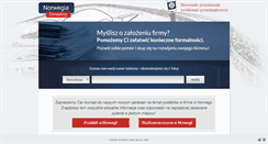 Desktop Screenshot of podateknorwegia.pl