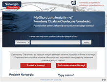 Tablet Screenshot of podateknorwegia.pl